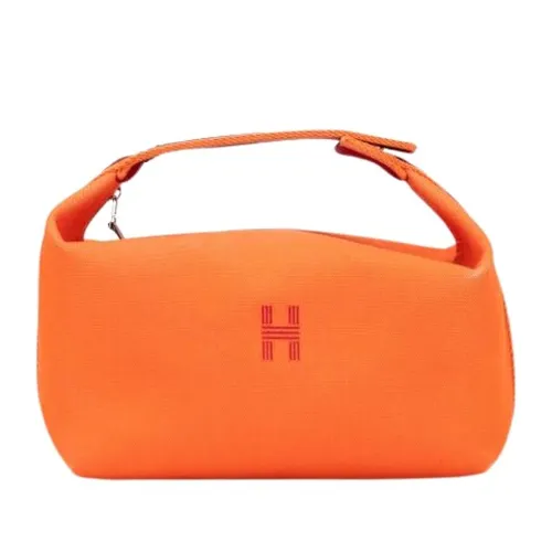 Pre-owned Canvas Pouch - Hermès Vintage - Modalova