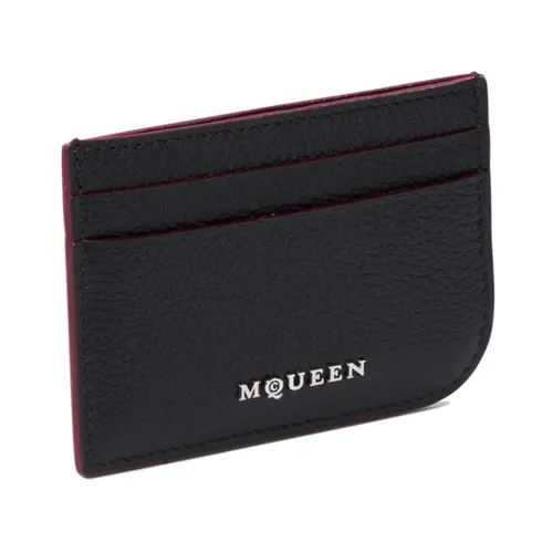 Leather Card Holder - Alexander McQueen - Modalova