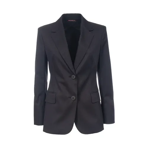 Giacca in gabardine di cotone stretch - Max Mara Studio - Modalova
