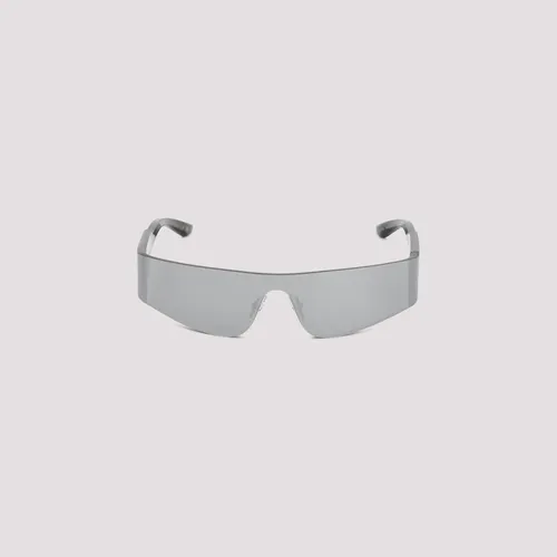 Acetate Mono Rectangle Sunglasses - Balenciaga - Modalova