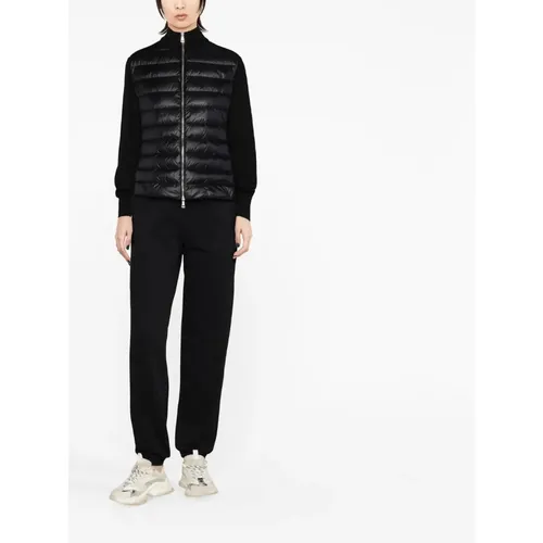 Two-tone Quilted Jacket - Moncler - Modalova