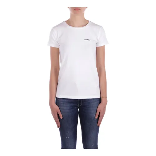 Barbour - Tops > T-Shirts - White - Barbour - Modalova