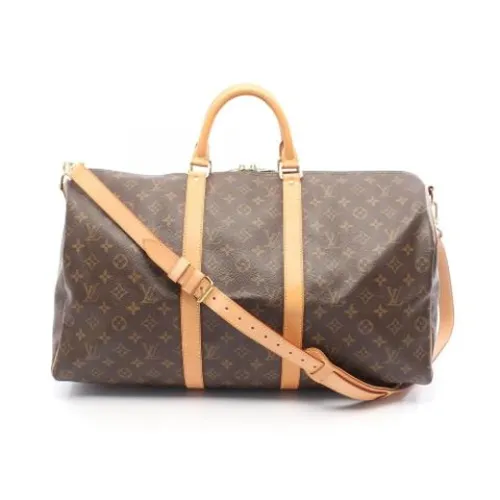 Pre-owned Canvas Weekend Bag - Louis Vuitton Vintage - Modalova