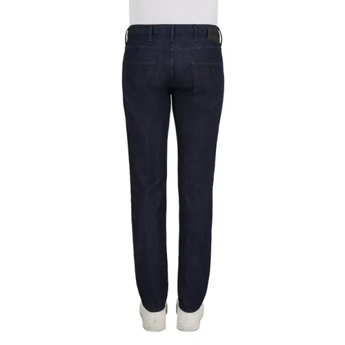 Stretch Slim-fit Jeans - Emporio Armani - Modalova