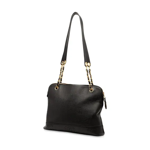 Pre-owned Leather Shoulder Bag - Chanel Vintage - Modalova