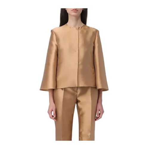 Twill Jacket - Alberta Ferretti - Modalova