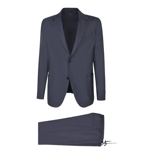 Blue Suit Elevate Style Statement - Lardini - Modalova