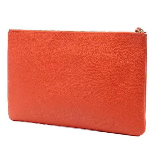 Pre-owned Leather Clutch - Gucci Vintage - Modalova