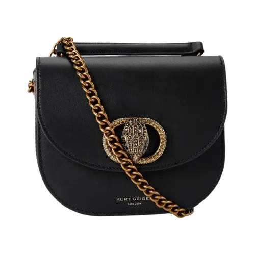 Black Chelsea Saddle Bag - Kurt Geiger - Modalova