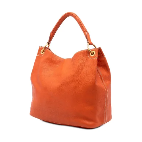 Pre-owned Leather Hobo Bag - Prada Vintage - Modalova
