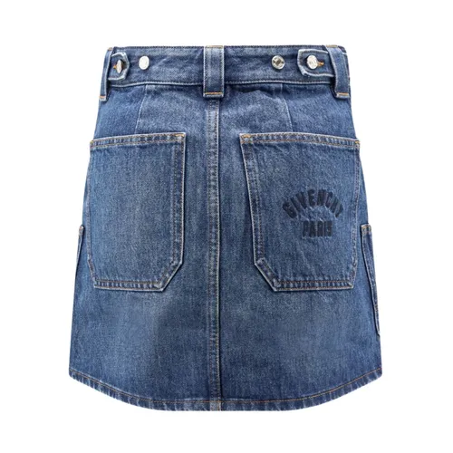 Denim Mini Skirt - Givenchy - Modalova
