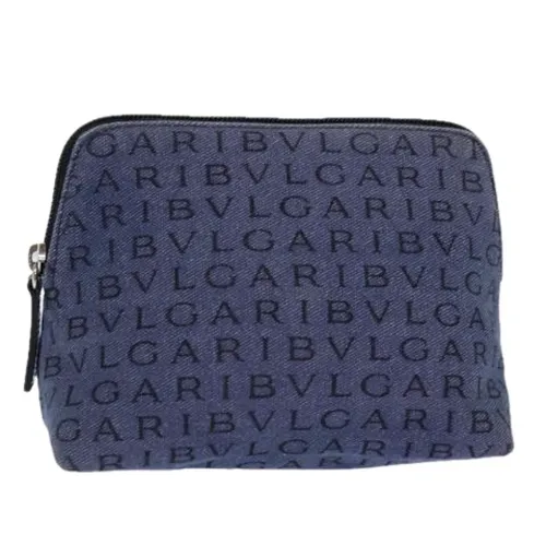 Pre-owned Canvas pouches - Bvlgari Vintage - Modalova
