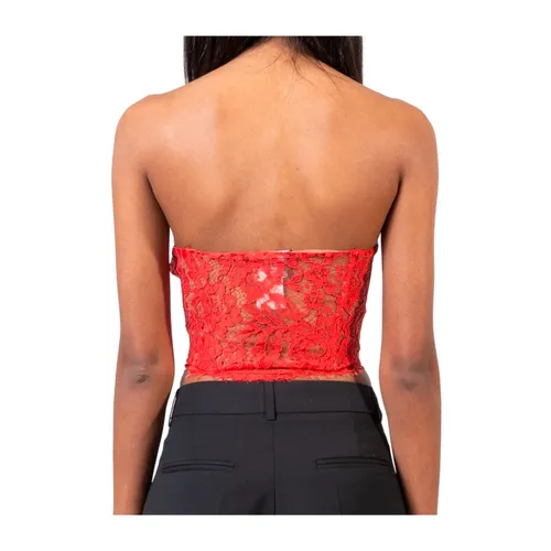 Elegant Lace Crop Top - Doris S - Modalova