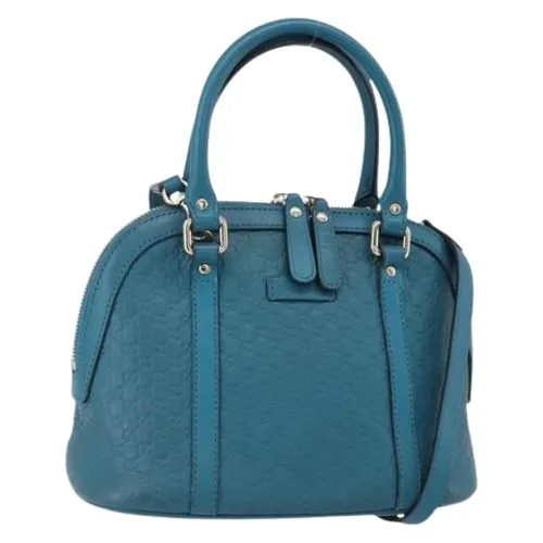 Pre-owned Leather Mini Bag - Gucci Vintage - Modalova