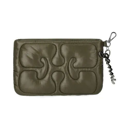 Quilted Re-Tech Pouch - Ganni - Modalova