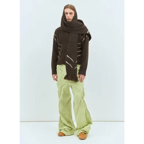 Plated Pullover Hooded Sweater - Charlie Constantinou - Modalova
