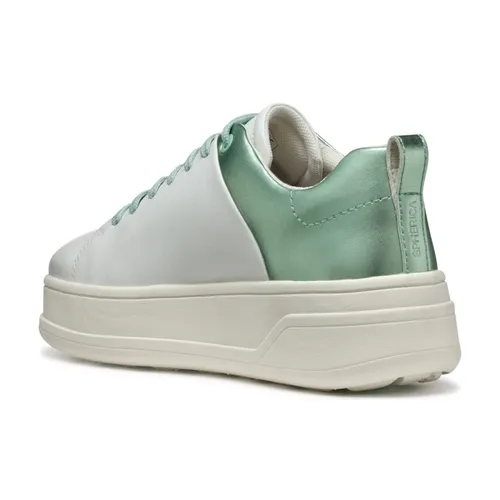 White Leisure Sneakers for Women - Geox - Modalova