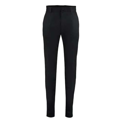 Stretch Cotton Trousers with Pockets - Dolce & Gabbana - Modalova
