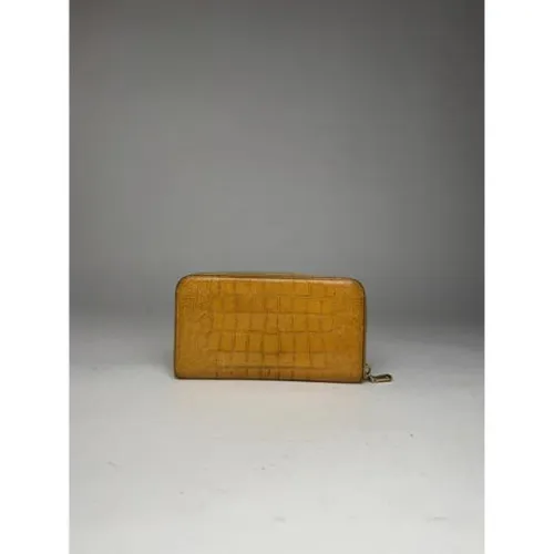 Pre-owned Leather Wallet - Miu Miu Pre-owned - Modalova