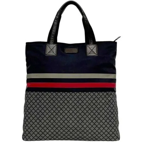 Pre-owned Nylon Tote Bag - Gucci Vintage - Modalova