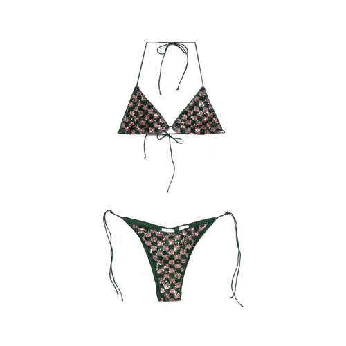 Bikini con adornos de lentejuelas - Oseree - Modalova