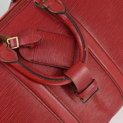 Pre-owned Leather Weekend Bag - Louis Vuitton Vintage - Modalova