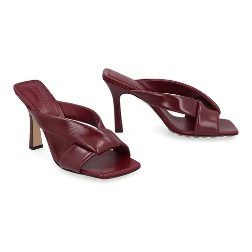 Riva Leather Mules - Bottega Veneta - Modalova