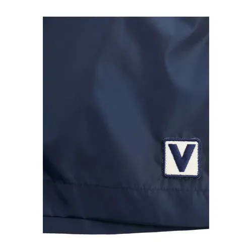 White Logo Swim Boxer - Valentino - Modalova
