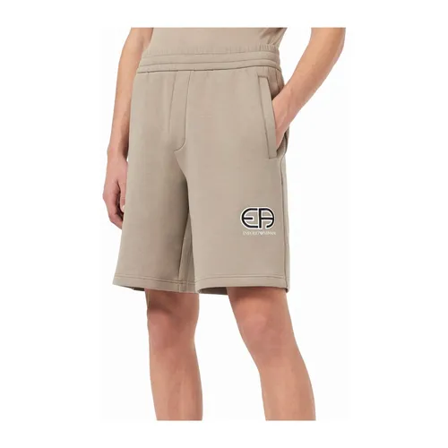 Minimal Jersey Bermuda - Armani - Modalova