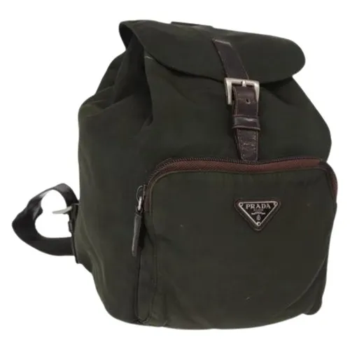 Pre-owned Nylon Backpack - Prada Vintage - Modalova