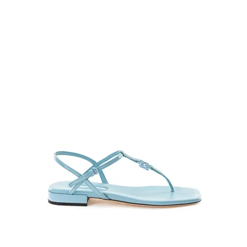 T-Style Flat Sandals - Miu Miu - Modalova