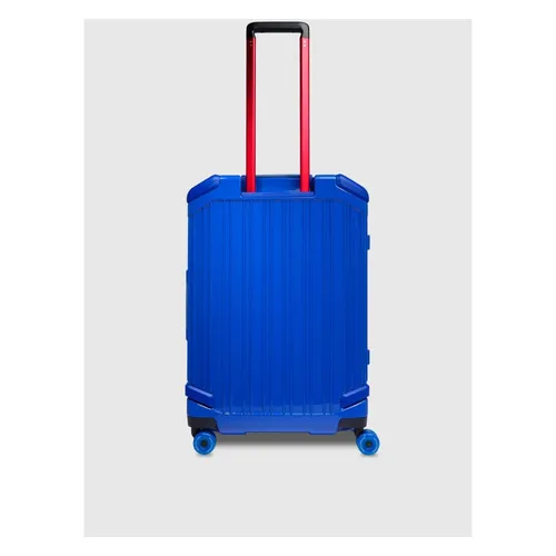 Blue Medium Trolley Luggage - Piquadro - Modalova