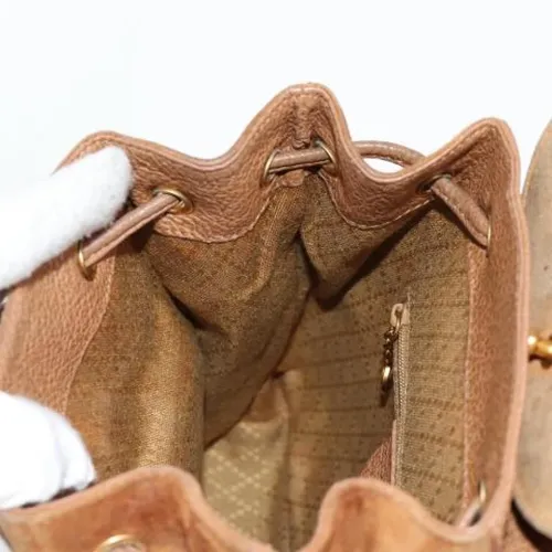 Pre-owned Suede backpacks - Gucci Vintage - Modalova