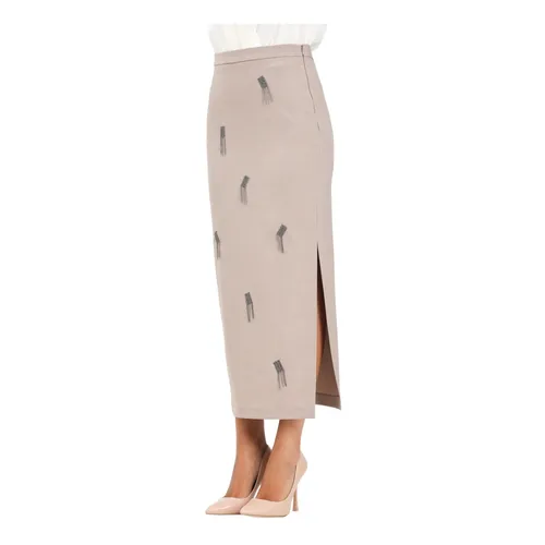 Skirts > Midi Skirts - - Simona Corsellini - Modalova