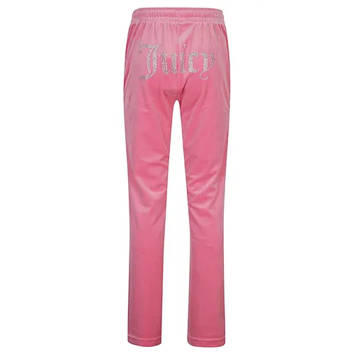 Pink Logo Tracksuit Trousers - Juicy Couture - Modalova