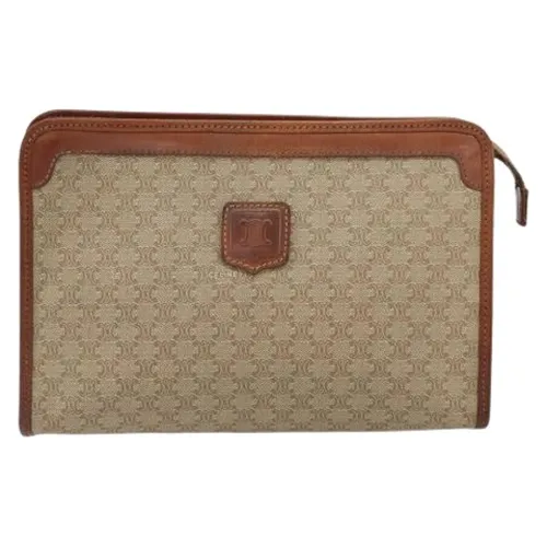 Pre-owned Vintage Canvas Clutch - Celine Vintage - Modalova