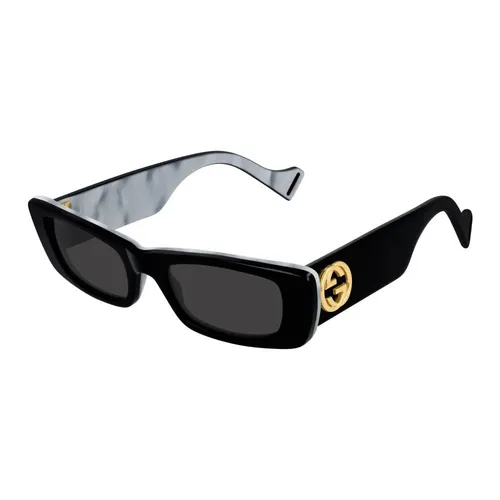 Rectangular Sunglasses - Gucci - Modalova