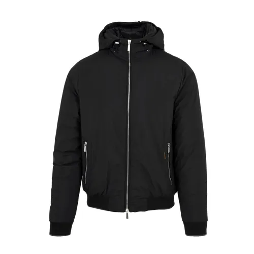 Blue Technical Coats - Moorer - Modalova