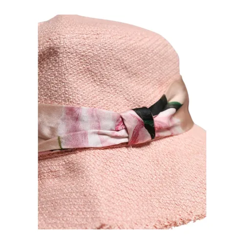 Wide Brim Bucket Hat with Logo - Dolce & Gabbana - Modalova