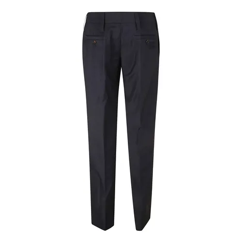 Blue Trousers - Miu Miu - Modalova
