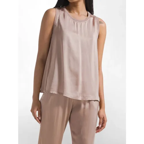 Canotta Flared Satin Front - DEHA - Modalova