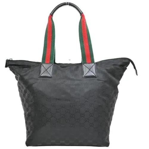 Pre-owned Canvas Tote Bag - Gucci Vintage - Modalova