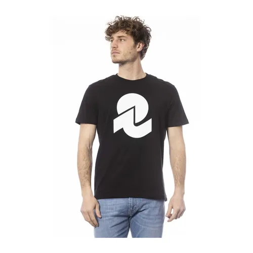 Crew Neck Logo Tee - Invicta - Modalova