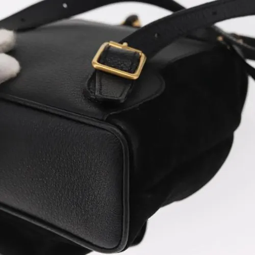 Pre-owned Suede Backpack - Gucci Vintage - Modalova