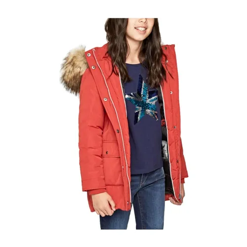 Red Honey Jacket Waterproof Duck Down - Pepe Jeans - Modalova