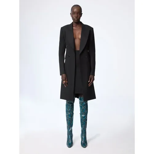 Wool Gabardine Frock Coat - Nina Ricci - Modalova