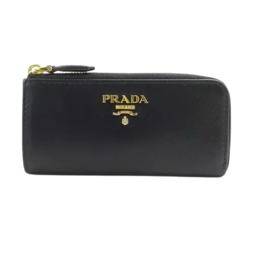 Pre-owned Leather Wallet - Prada Vintage - Modalova