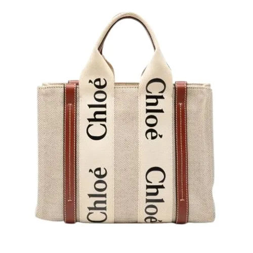Pre-owned Canvas Tote - Chloé Pre-owned - Modalova
