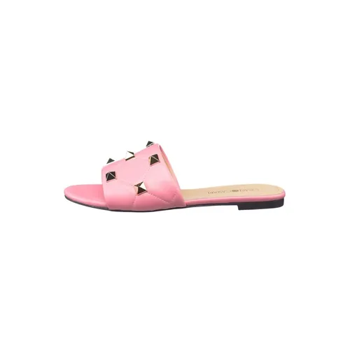 Sandalias Rockstud Mila - Rosa - Cesare Gaspari - Modalova