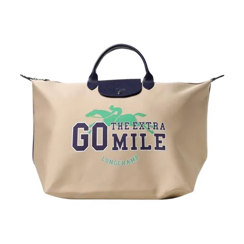 Elegant Beige Tote Bag - Longchamp - Modalova